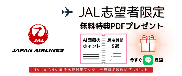 JAL志望者限定 PDF特典