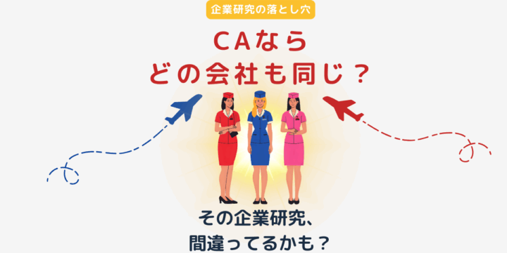 CA面接の企業研究で本質を見抜くための戦略を示した図解