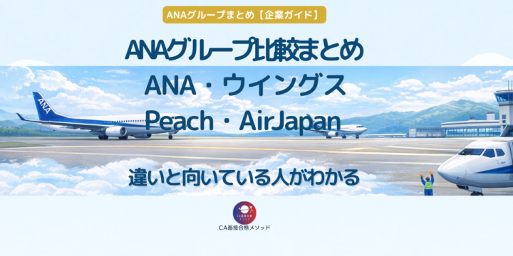 ANAグループ航空会社まとめ ANA・ANAウイングス・Peach・AirJapanの違いと向いている人